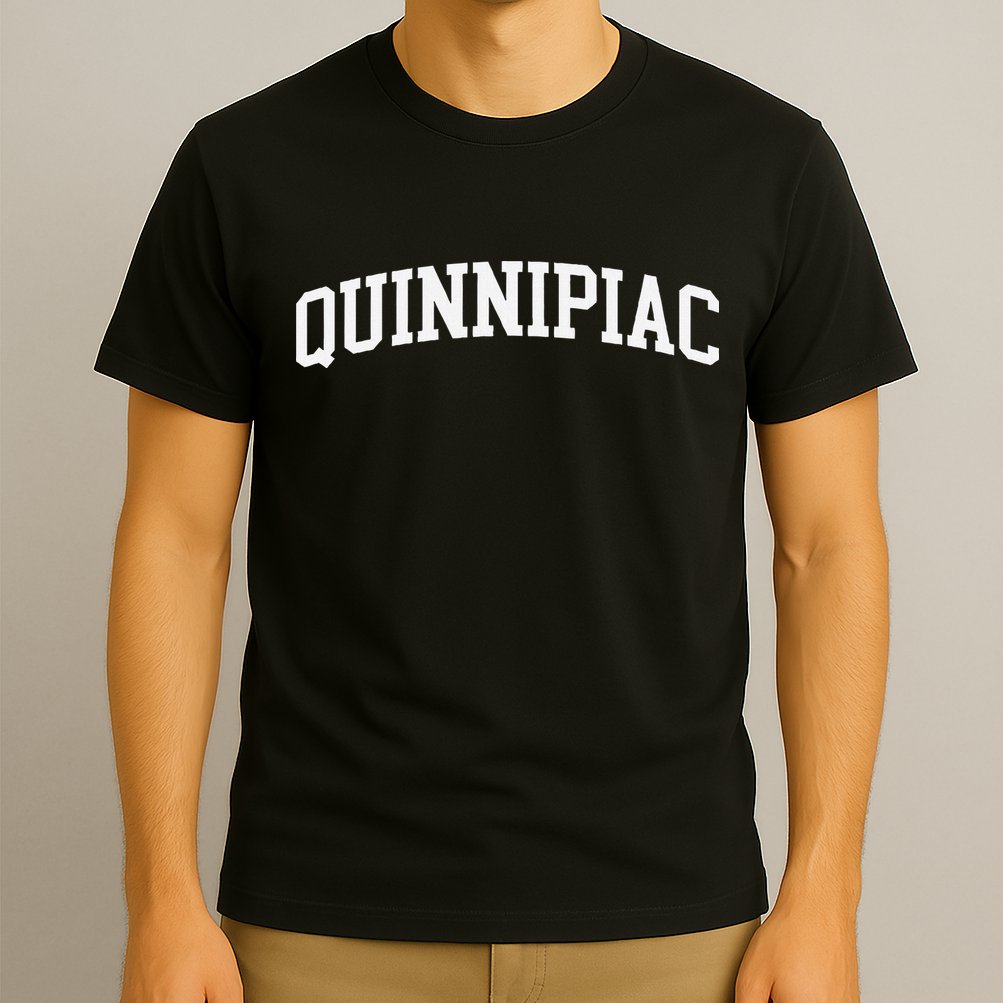 Quinnipiac Arch Vintage Retro College Athletic Sports T-Shirt
