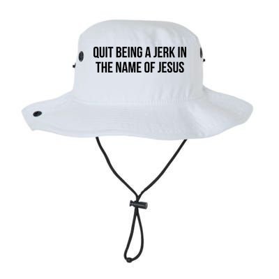 Quit Being A Jerk In The Name Of Jesus Bucket Hat