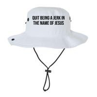 Quit Being A Jerk In The Name Of Jesus Bucket Hat