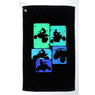 Quad Biker ATV 4 Wheeler Quad Boys Platinum Collection Golf Towel