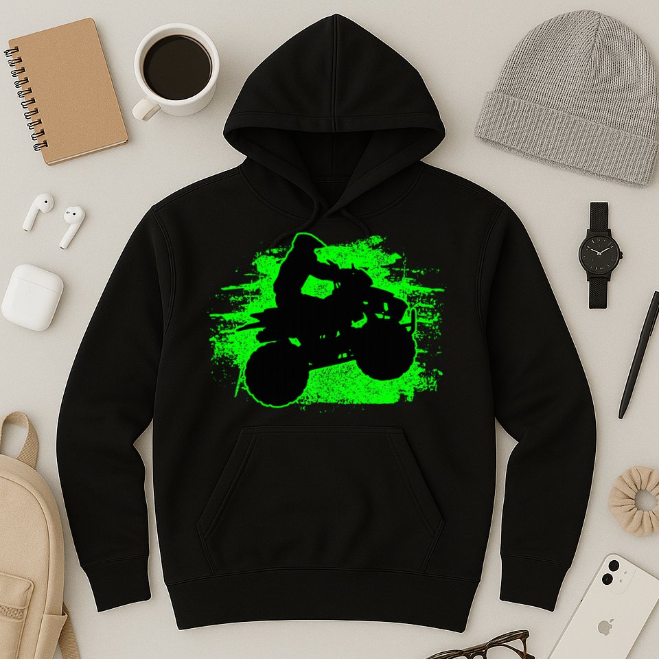 Quad Bike Atv Gift Hoodie
