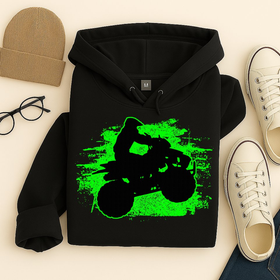 Quad Bike Atv Gift Hoodie