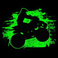Quad Bike Atv Gift Impact Tech Backpack