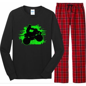 Quad Bike Atv Gift Long Sleeve Pajama Set