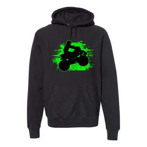 Quad Bike Atv Gift Premium Hoodie