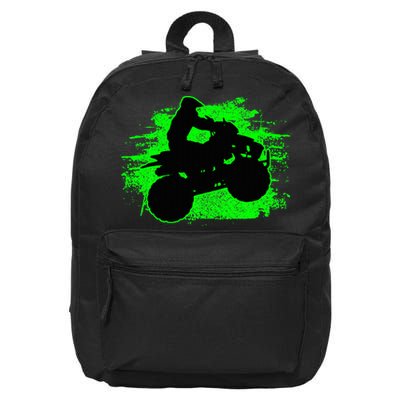 Quad Bike Atv Gift 16 in Basic Backpack