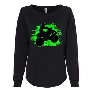 Quad Bike Atv Gift Womens California Wash Sweatshirt