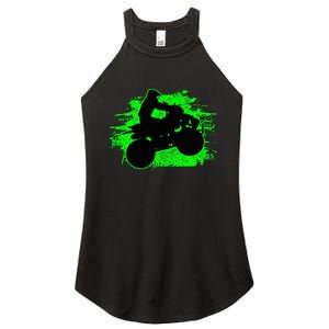 Quad Bike Atv Gift Women's Perfect Tri Rocker Tank