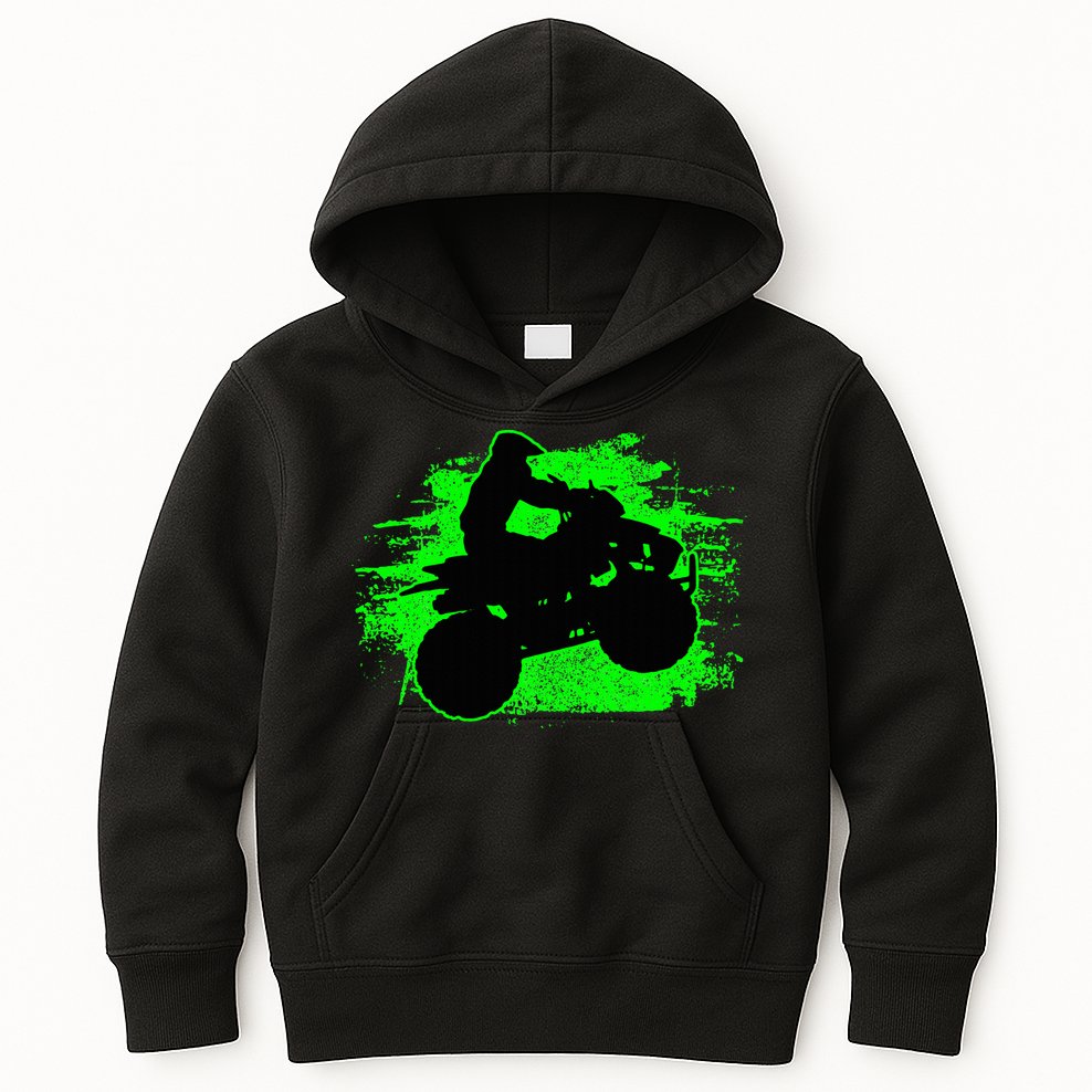 Quad Bike Atv Gift Kids Hoodie