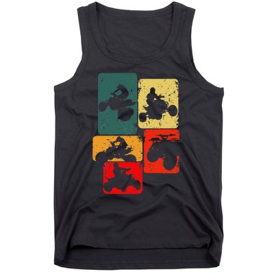 Quad Biker Atv 4 Wheeler Quad Tank Top