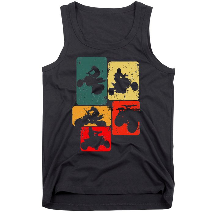 Quad Biker Atv 4 Wheeler Quad Tank Top