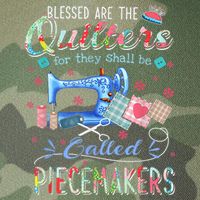 Quilting Blessed Are The Quilters Called Piecemakers Legacy Tie Dye Trucker Hat