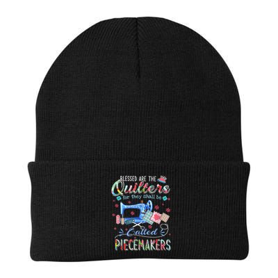 Quilting Blessed Are The Quilters Called Piecemakers Beanie