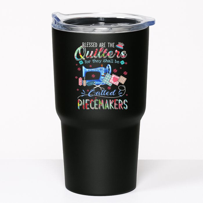 Quilting Blessed Are The Quilters Called Piecemakers Tumbler