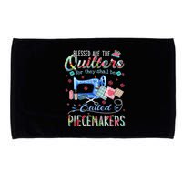 Quilting Blessed Are The Quilters Called Piecemakers Microfiber Hand Towel