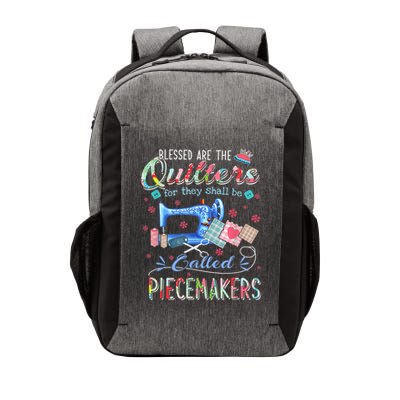 Quilting Blessed Are The Quilters Called Piecemakers Vector Backpack