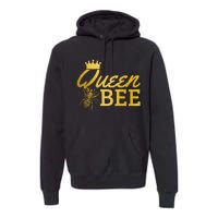 Queen Bee Beekeeper Beekeeping Vintage Funny Cute Girls Bee Premium Hoodie