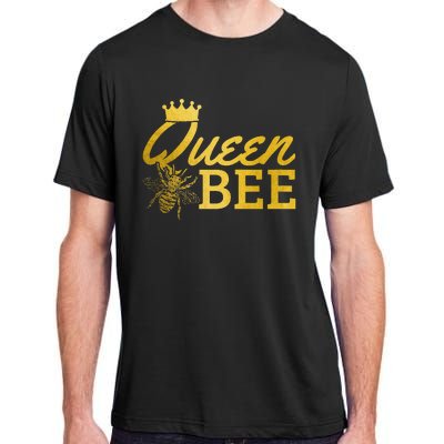 Queen Bee Beekeeper Beekeeping Vintage Funny Cute Adult ChromaSoft Performance T-Shirt