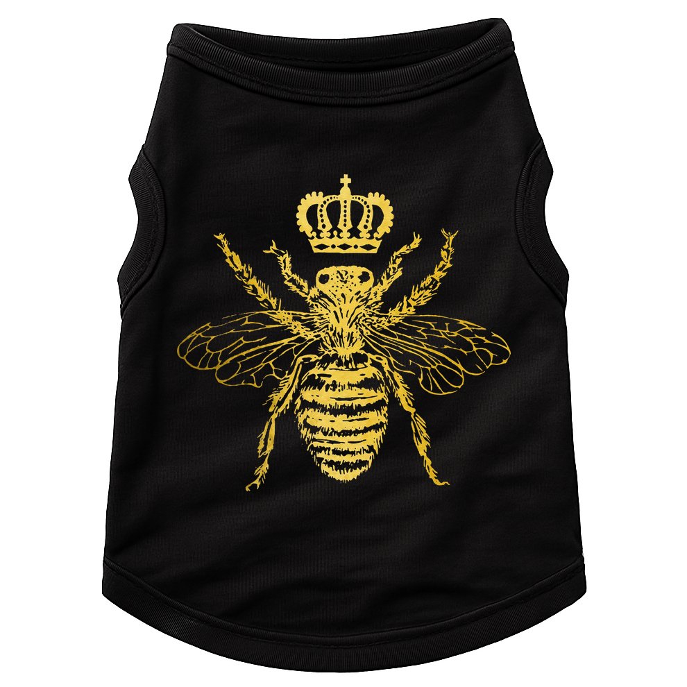 Queen Bee Beekeeper Beekeeping Vintage Funny Cute Bee Doggie Tank