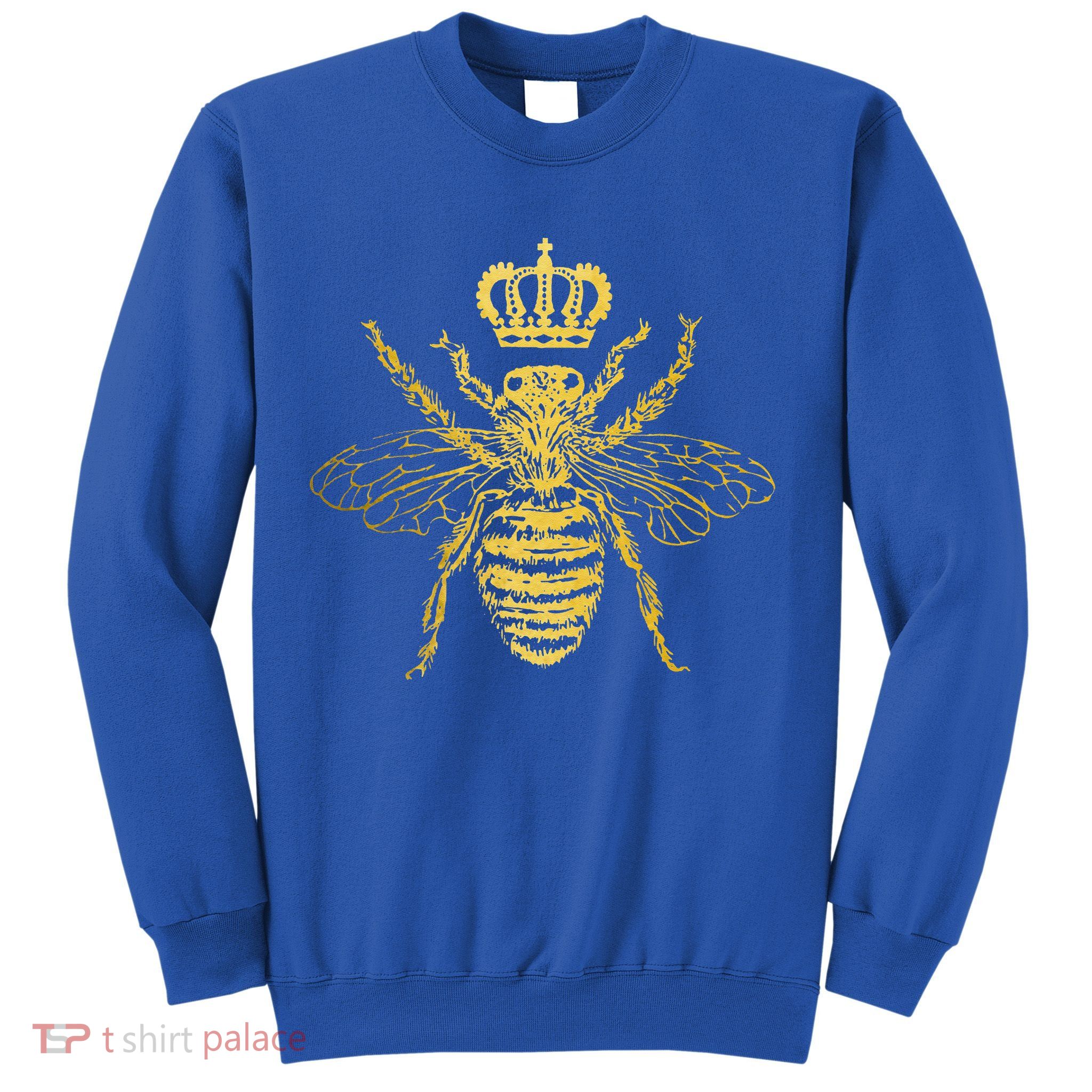 Queen Bee Beekeeper Beekeeping Vintage Funny Cute Bee Sweatshirt