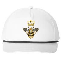 Queen Bee Crown Girl Honey Hive Beekeeping Bee Snapback Five-Panel Rope Hat