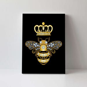 Queen Bee Crown Girl Honey Hive Beekeeping Bee Canvas