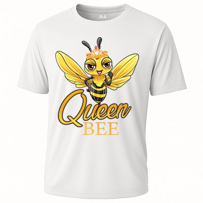 Queen Bee Crown Women Girls Honey Bee Hive Beekeeping Cool Gift Performance Shirt