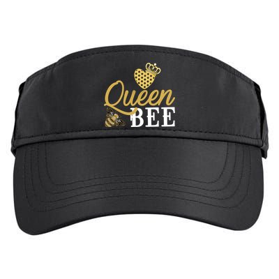 Queen Bee Crown Gift Beekeeper Valentine's Day Funny Gift Adult Drive Performance Visor