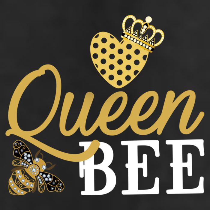 Queen Bee Crown Gift Beekeeper Valentine's Day Funny Gift Beanie