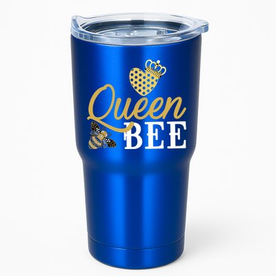 Queen Bee Crown Gift Beekeeper Valentine's Day Funny Gift Tumbler