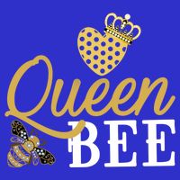 Queen Bee Crown Gift Beekeeper Valentine's Day Funny Gift Kids T-Shirt
