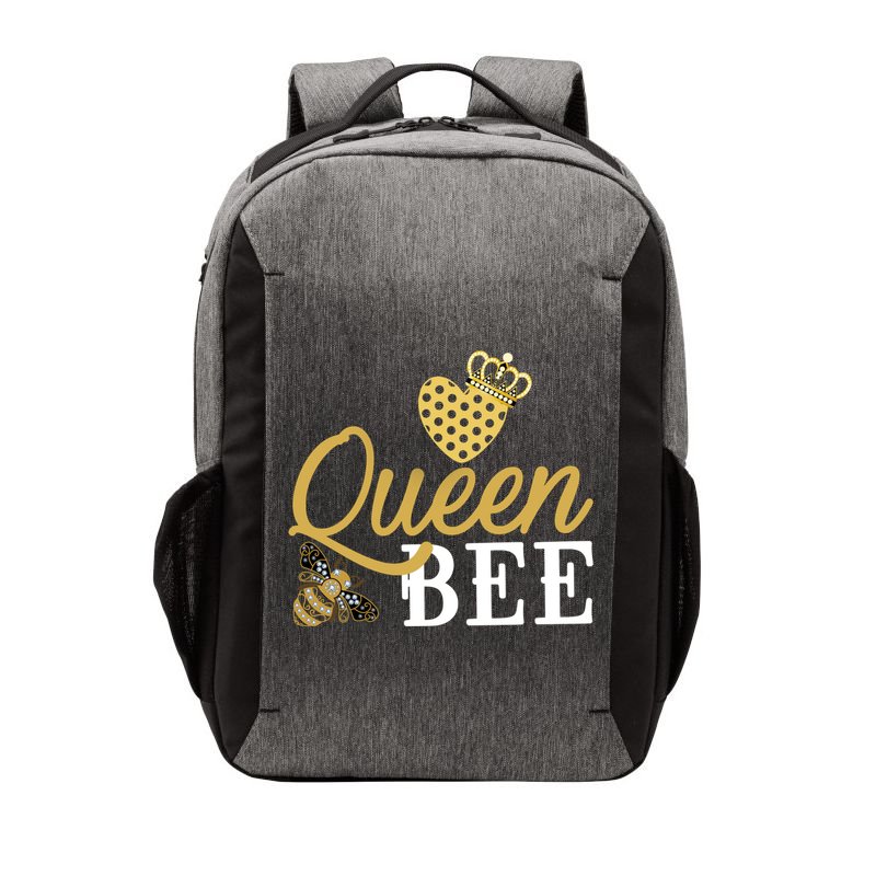 Queen Bee Crown Gift Beekeeper Valentine's Day Funny Gift Vector Backpack