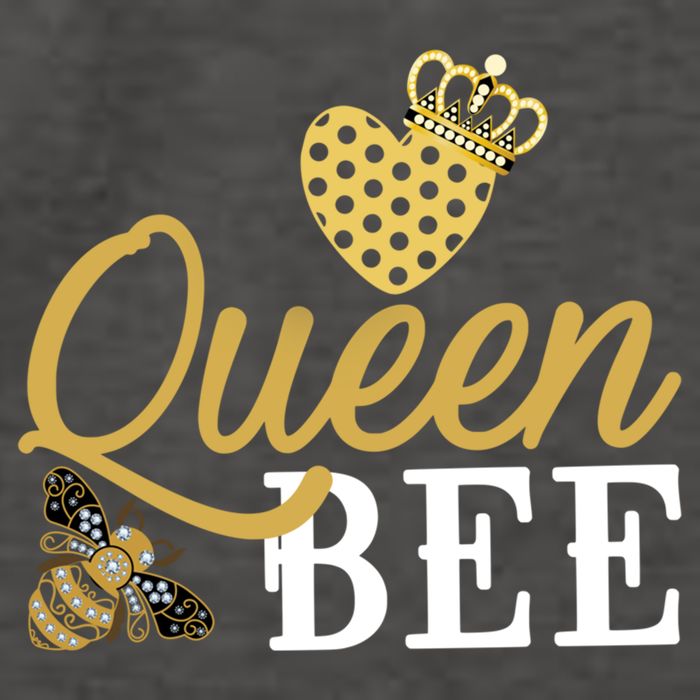 Queen Bee Crown Gift Beekeeper Valentine's Day Funny Gift Vector Backpack