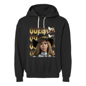 Queen B Cowboy 3 Garment-Dyed Fleece Hoodie