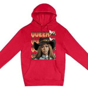 Queen B Cowboy 3 Premium Pullover Hoodie