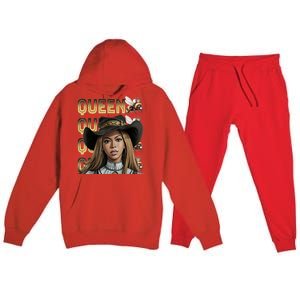 Queen B Cowboy 3 Premium Hooded Sweatsuit Set