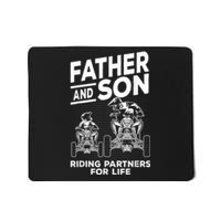 Quad Bike Father And Son Riding Partners For Life ATV Mousepad