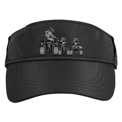 Quad Bike Father And Son Four Wheeler Atv Gift Adult Drive Performance Visor