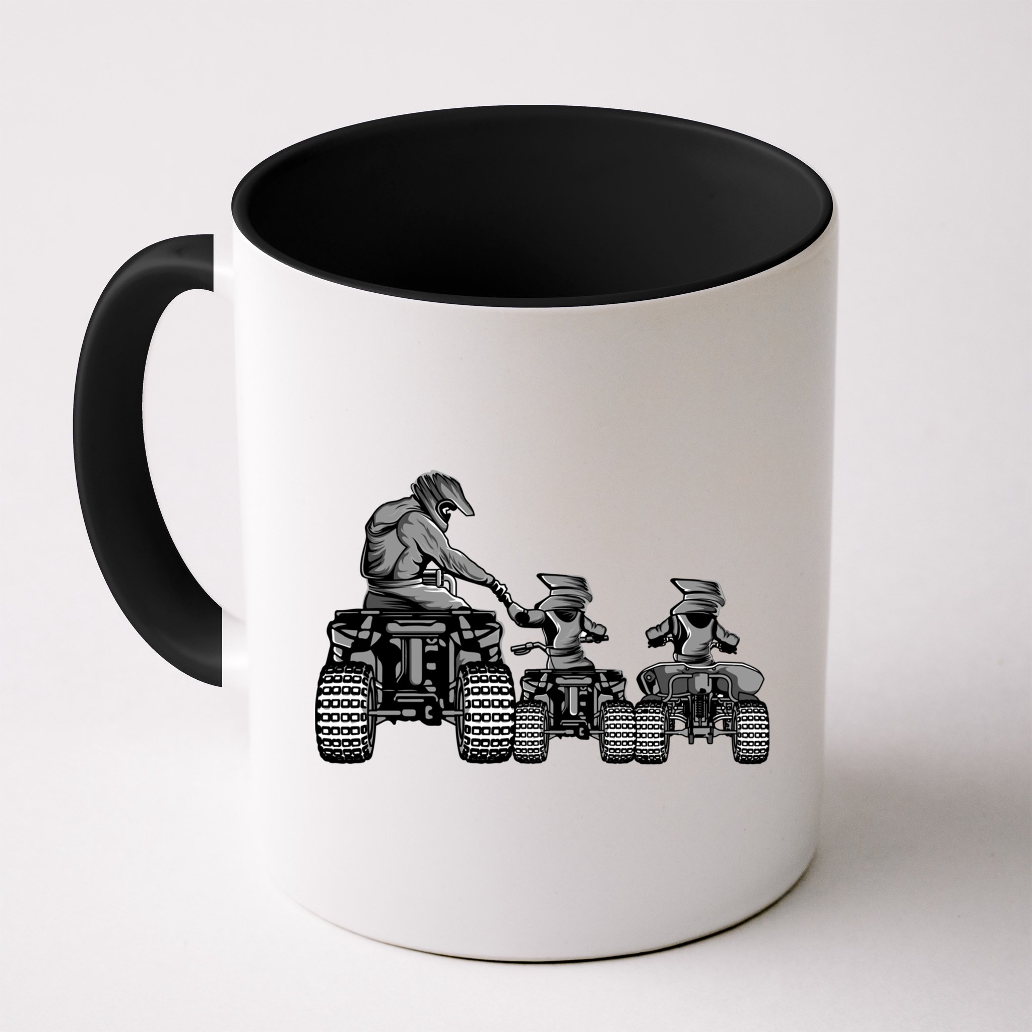 Quad Bike Father And Son Four Wheeler Atv Gift Mug