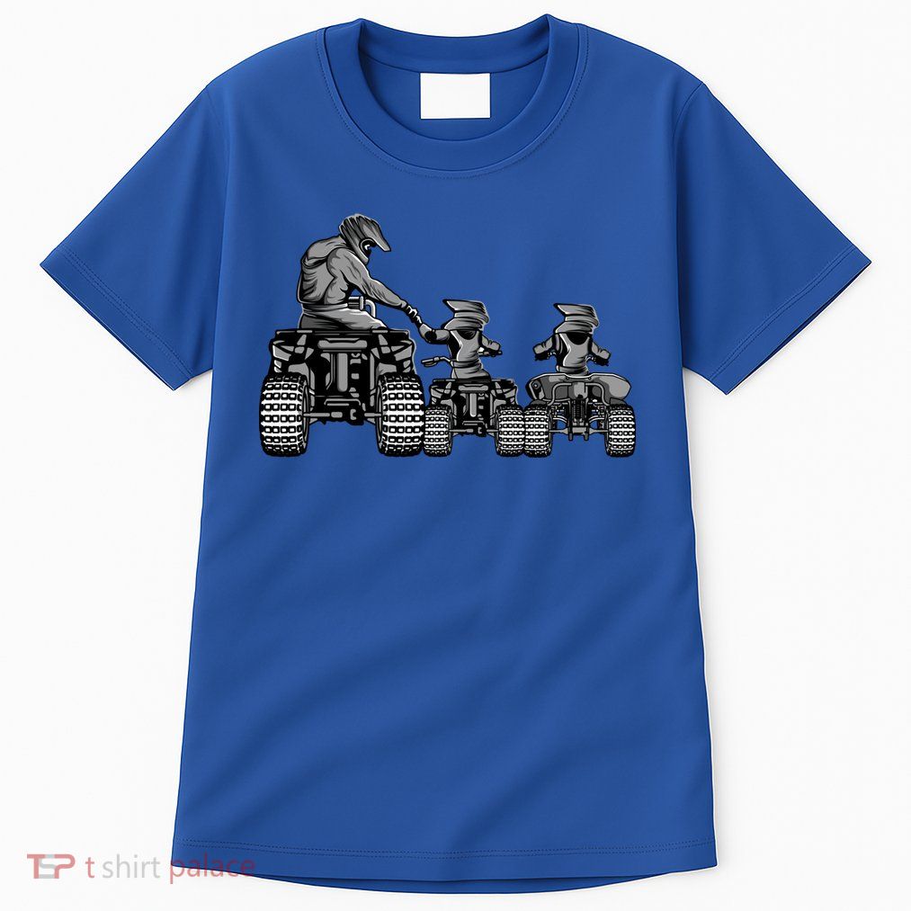 Quad Bike Father And Son Four Wheeler Atv Gift Tall T-Shirt