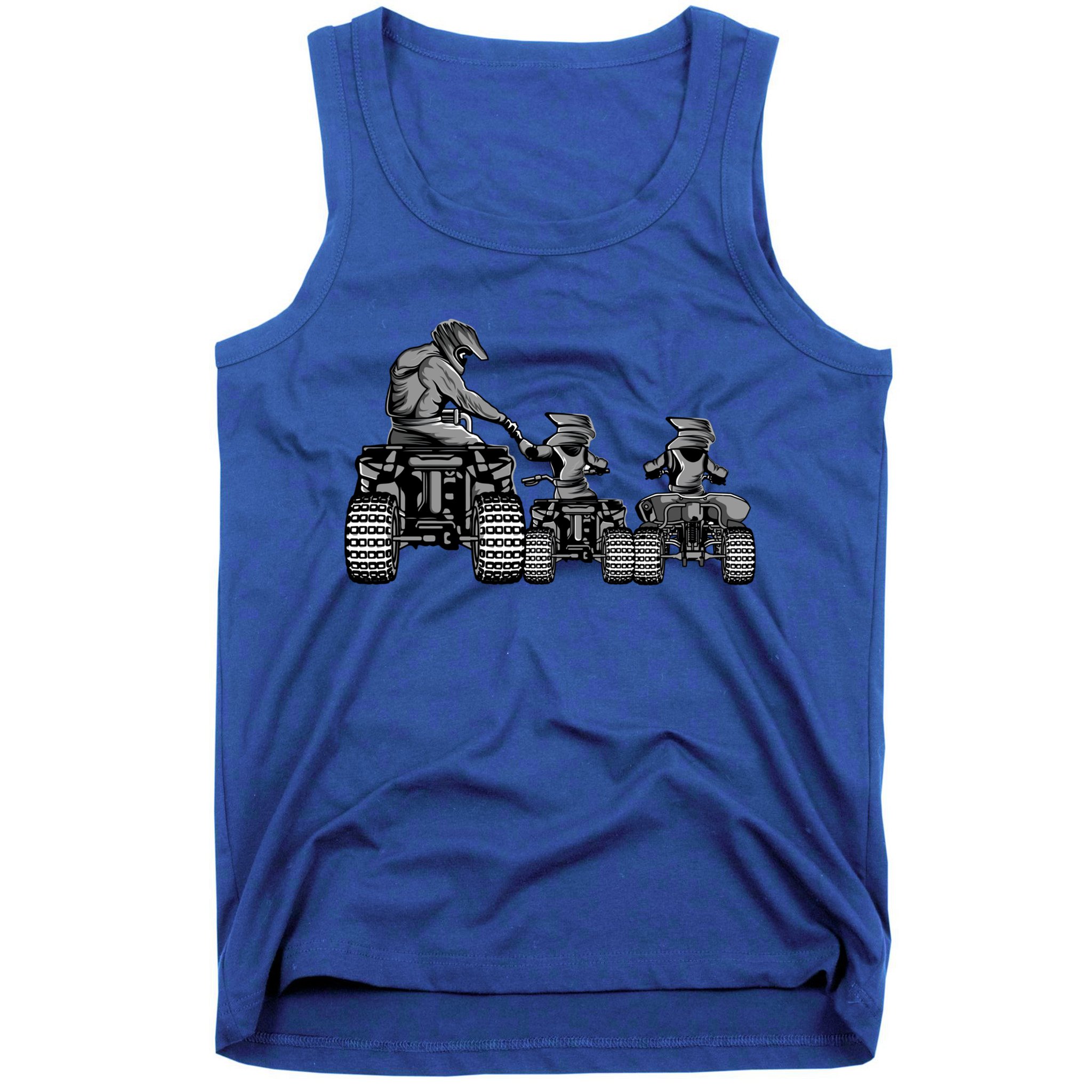 Quad Bike Father And Son Four Wheeler Atv Gift Tank Top