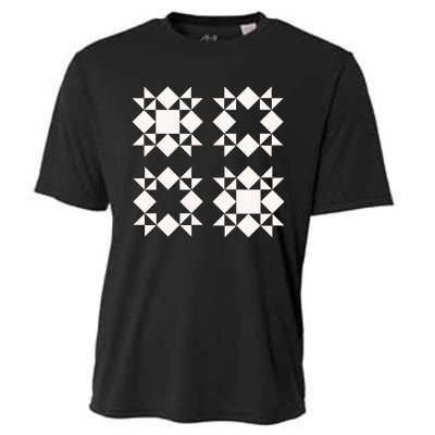 Quilt Block For Quilters Cooling Performance Crew T-Shirt