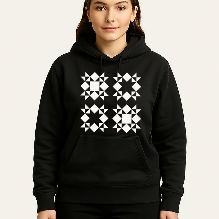 Quilt Block For Quilters Hoodie