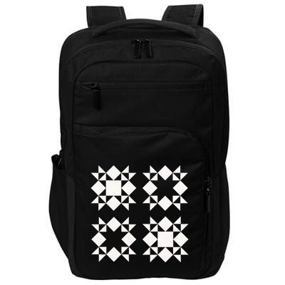 Quilt Block For Quilters Impact Tech Backpack