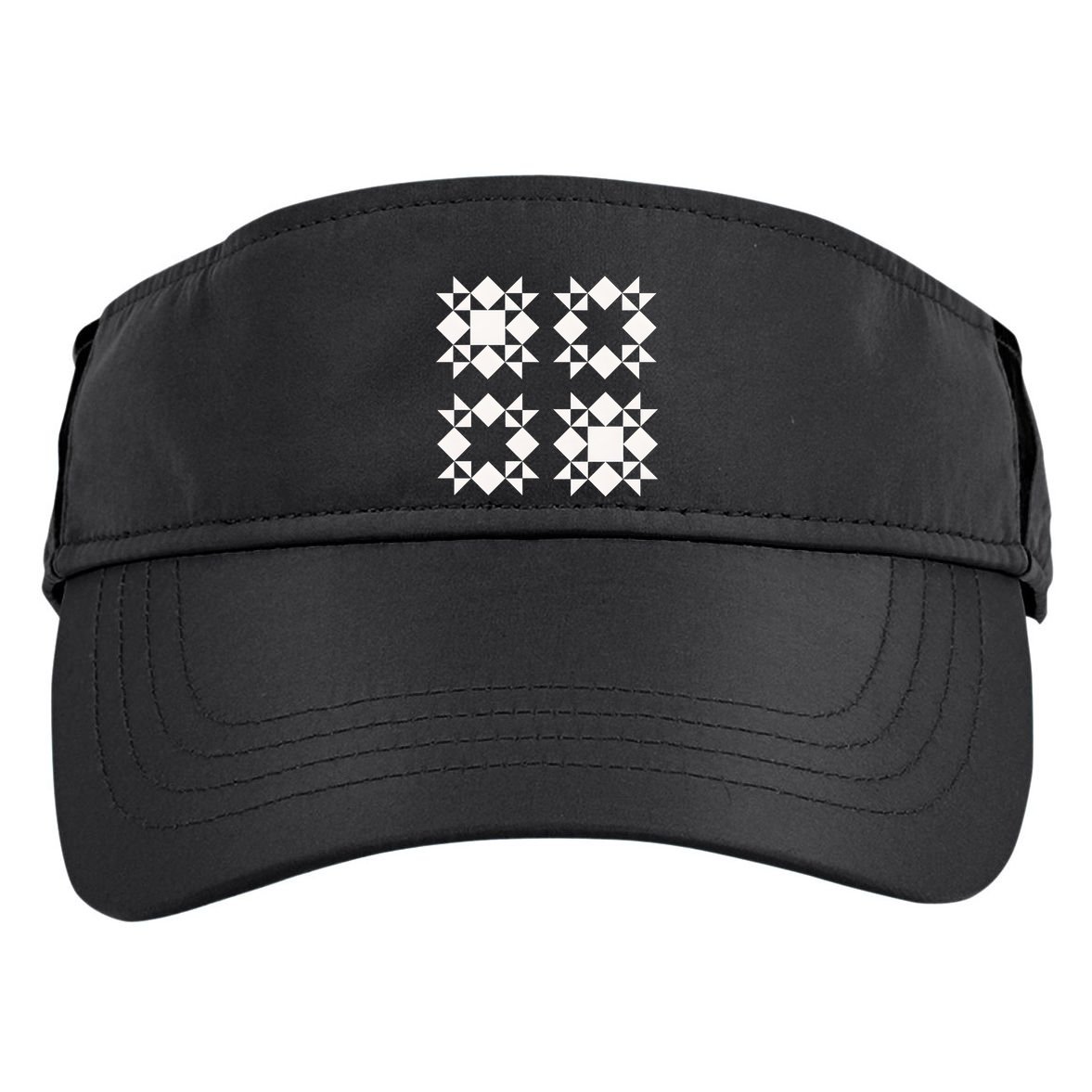 Quilt Block For Quilters Adult Drive Performance Visor
