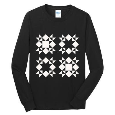 Quilt Block For Quilters Tall Long Sleeve T-Shirt
