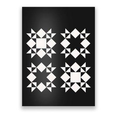 Quilt Block For Quilters Poster