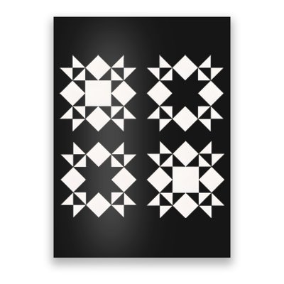 Quilt Block For Quilters Poster