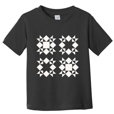 Quilt Block For Quilters Toddler T-Shirt