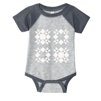 Quilt Block For Quilters Infant Baby Jersey Bodysuit